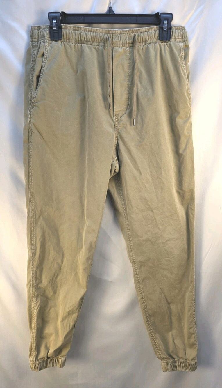 American Eagle Men's Small Flex Trekker Jogger Tan Color Classic Preppy Everyday
